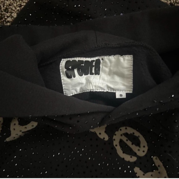 Black Men's Hoodie - Picture 2 of 4